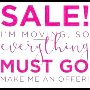 Everything must GO!